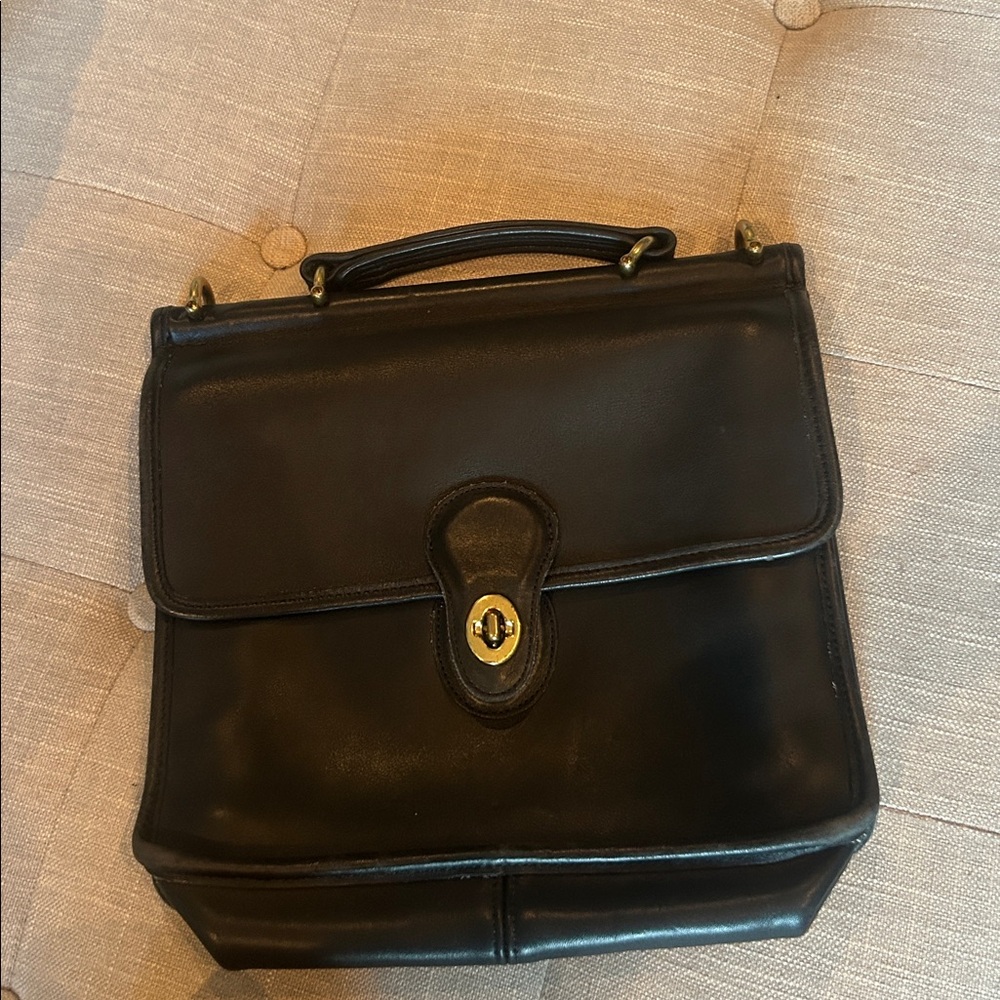 Coach Vintage Willis Bag in Black Style No. HNC 9927 - Picture 8 of 12